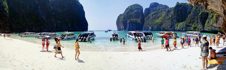 Phi Phi Island by speed boat